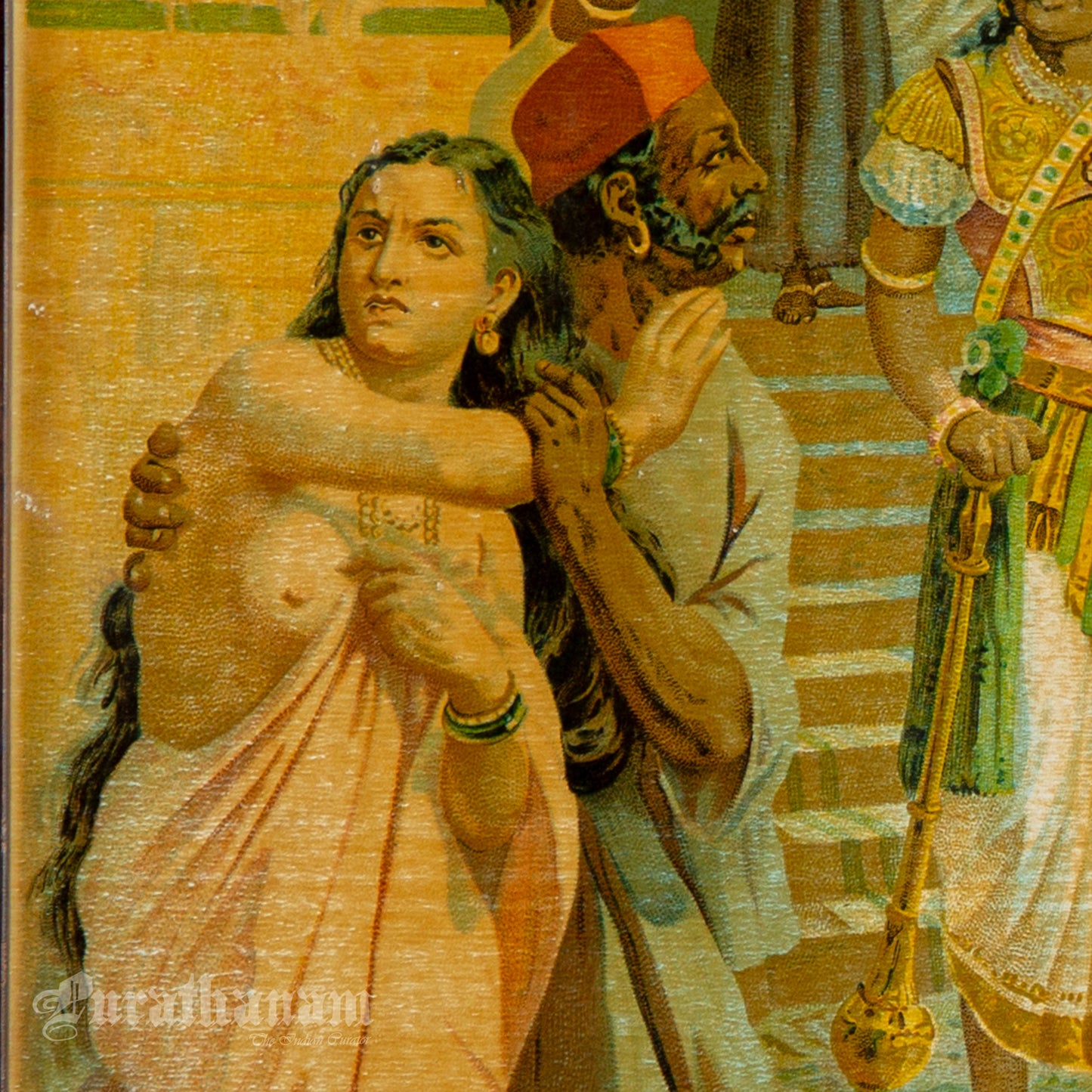Indrajeet Vijay by Ravi Varma- Oleograph Print