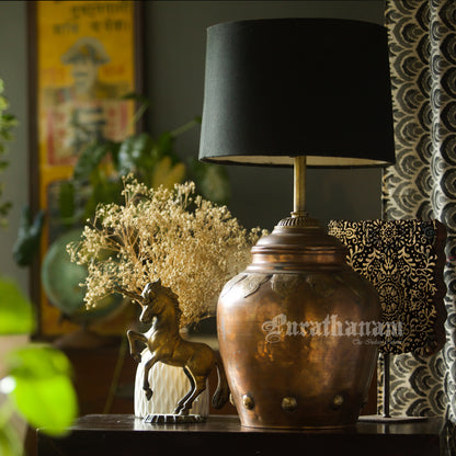 Heritage Copper Lamp (Brass Embellished)