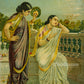 Damayanti by Ravi Varma - Oleograph Print