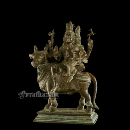 Uma Maheshvar Brass Sculpture