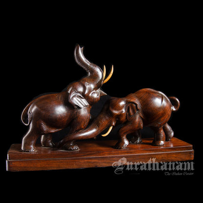 Elephants - Rose wood