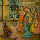 Shree ranchod ji Maharaj L. A. Joshi - Embellished Oleograph Print