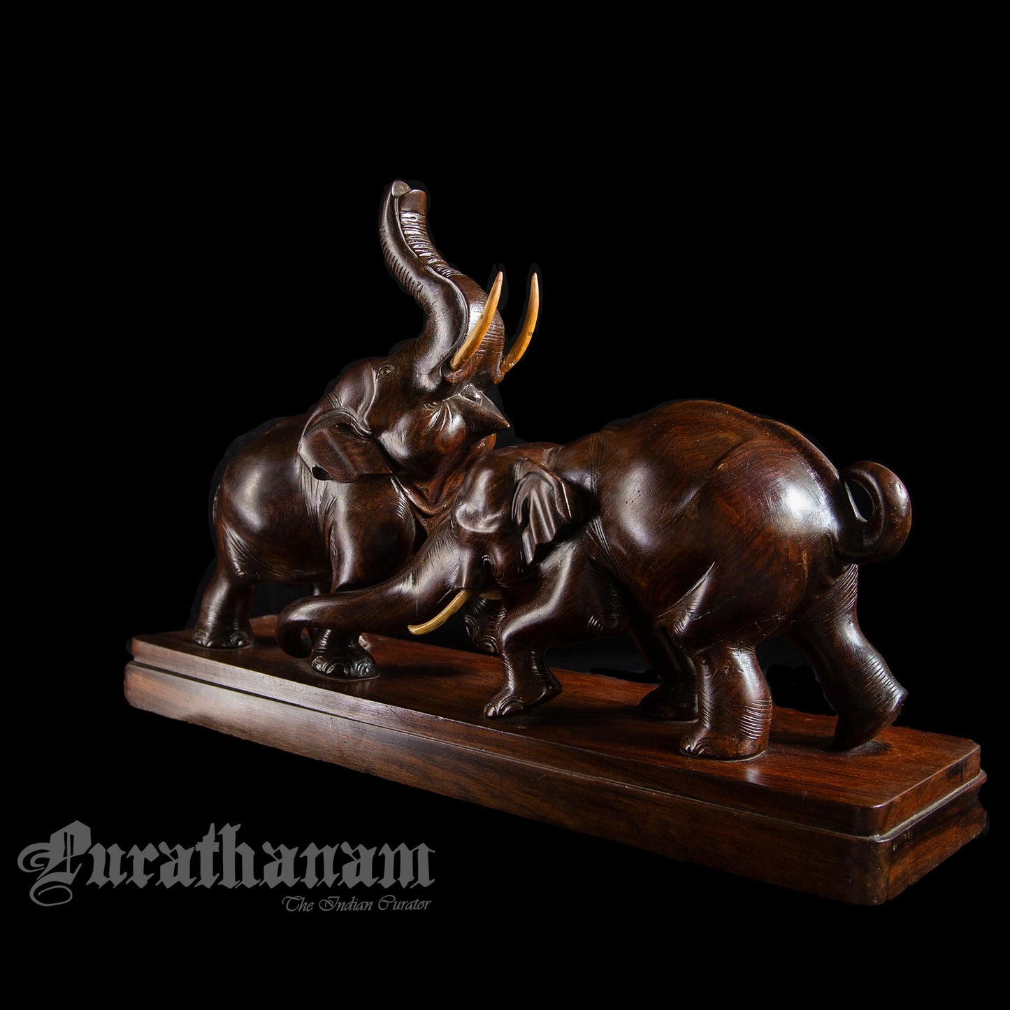 Elephants - Rose wood