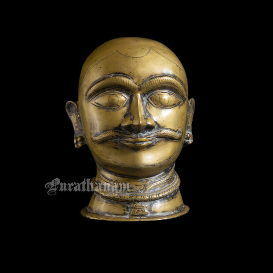 Bhairava / Mukhalingam   - Brass