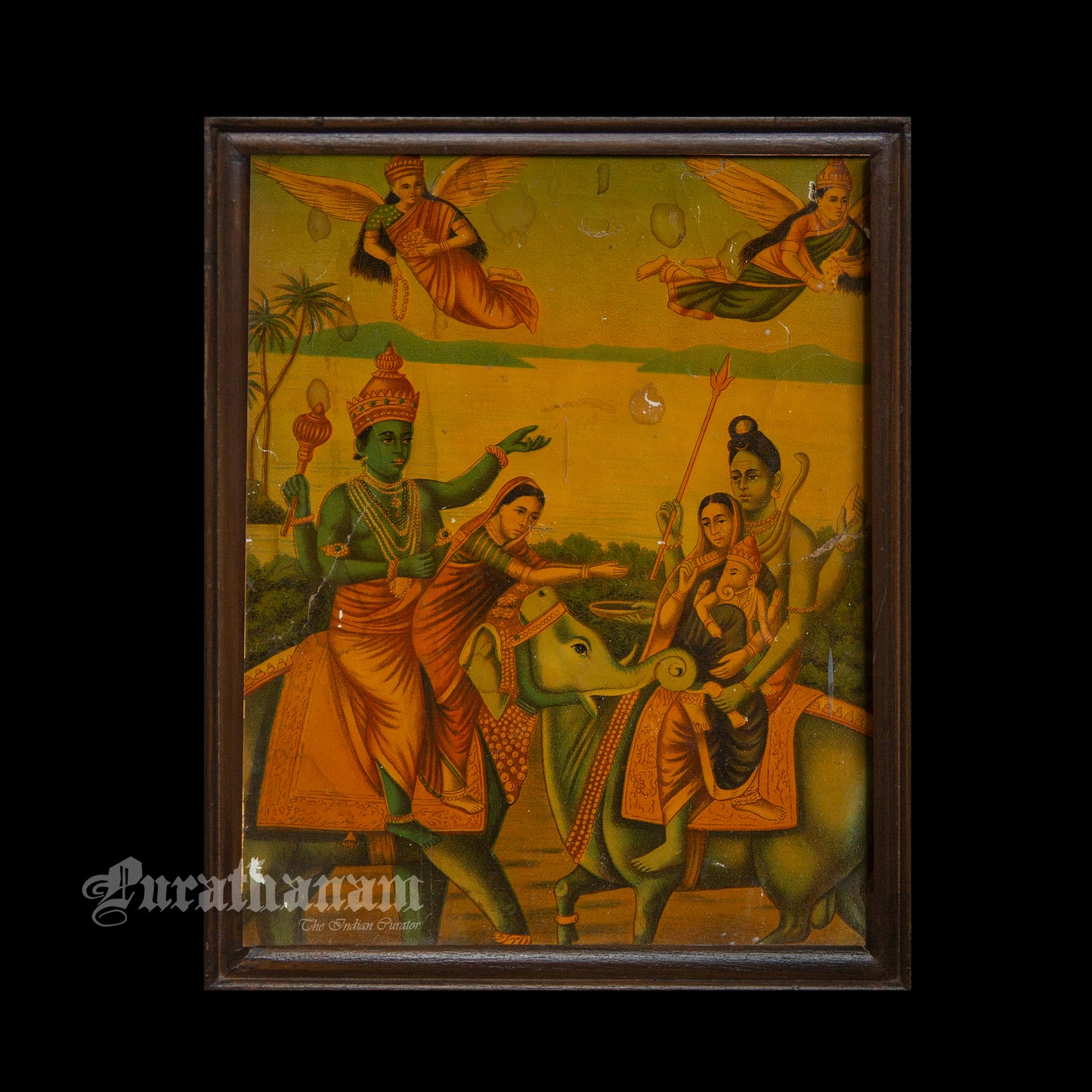 Harihar Bhet - Chromolithograph Print