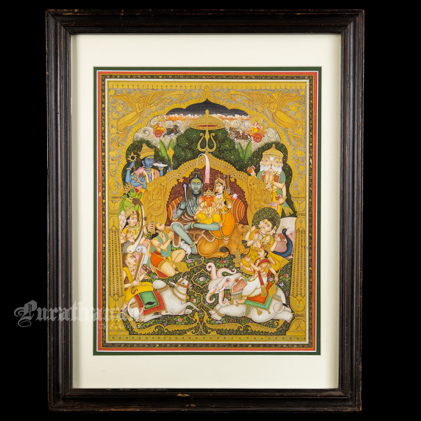 Cosmic Darbar – Miniature Painting
