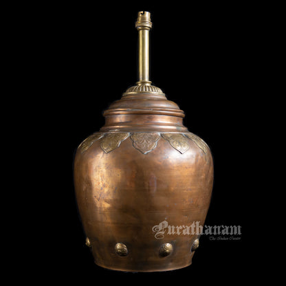 Heritage Copper Lamp (Brass Embellished)