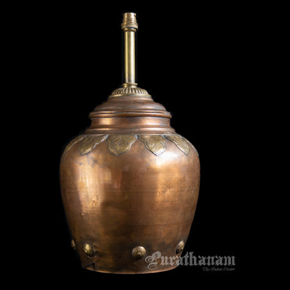 Heritage Copper Lamp (Brass Embellished)