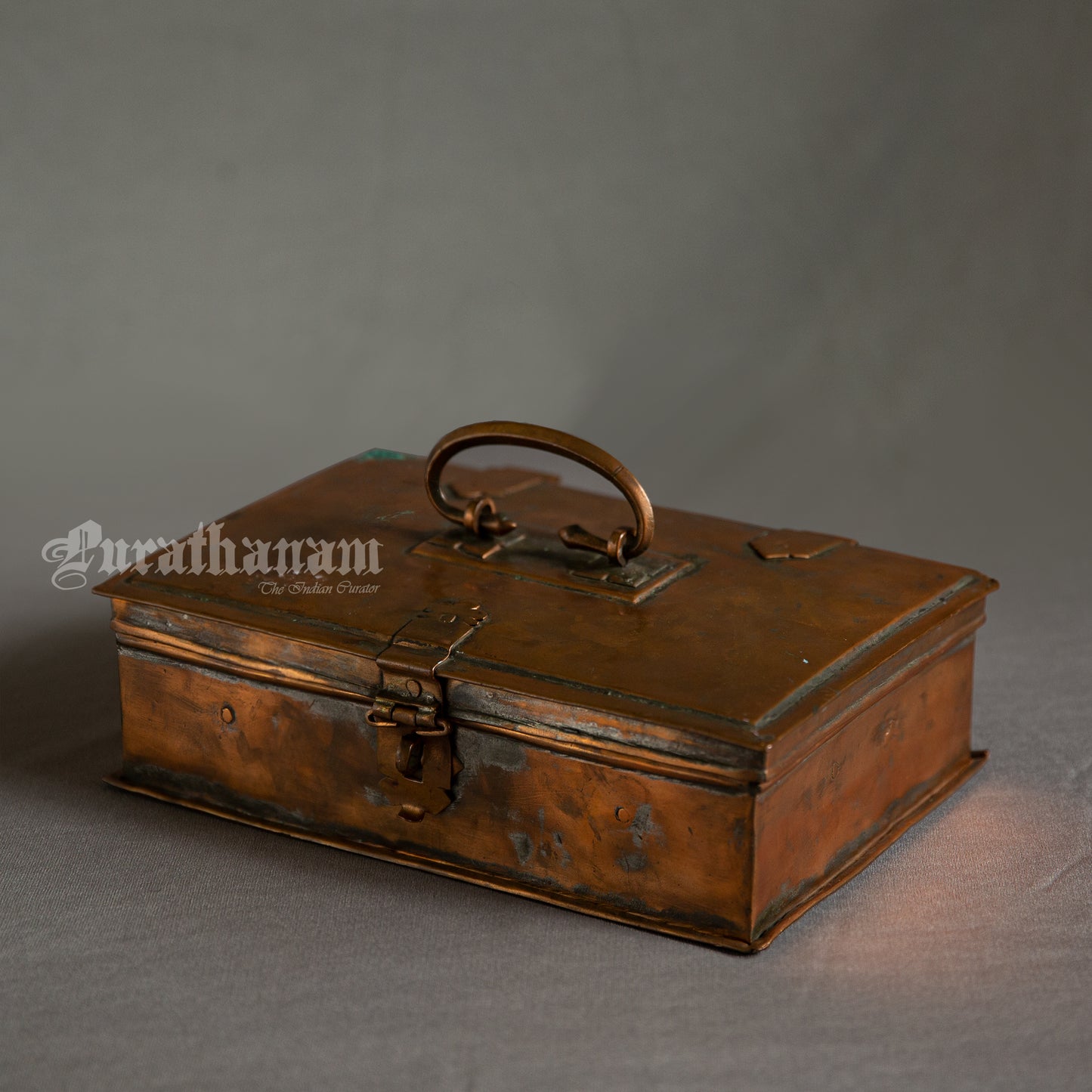 Rectangular Cash Box - Copper