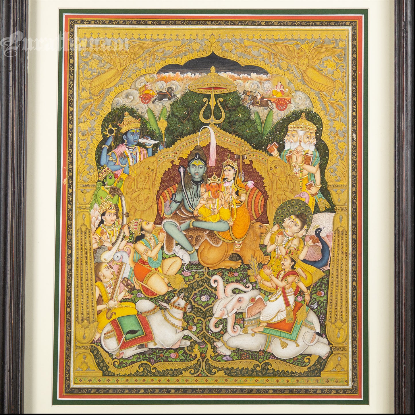 Cosmic Darbar – Miniature Painting