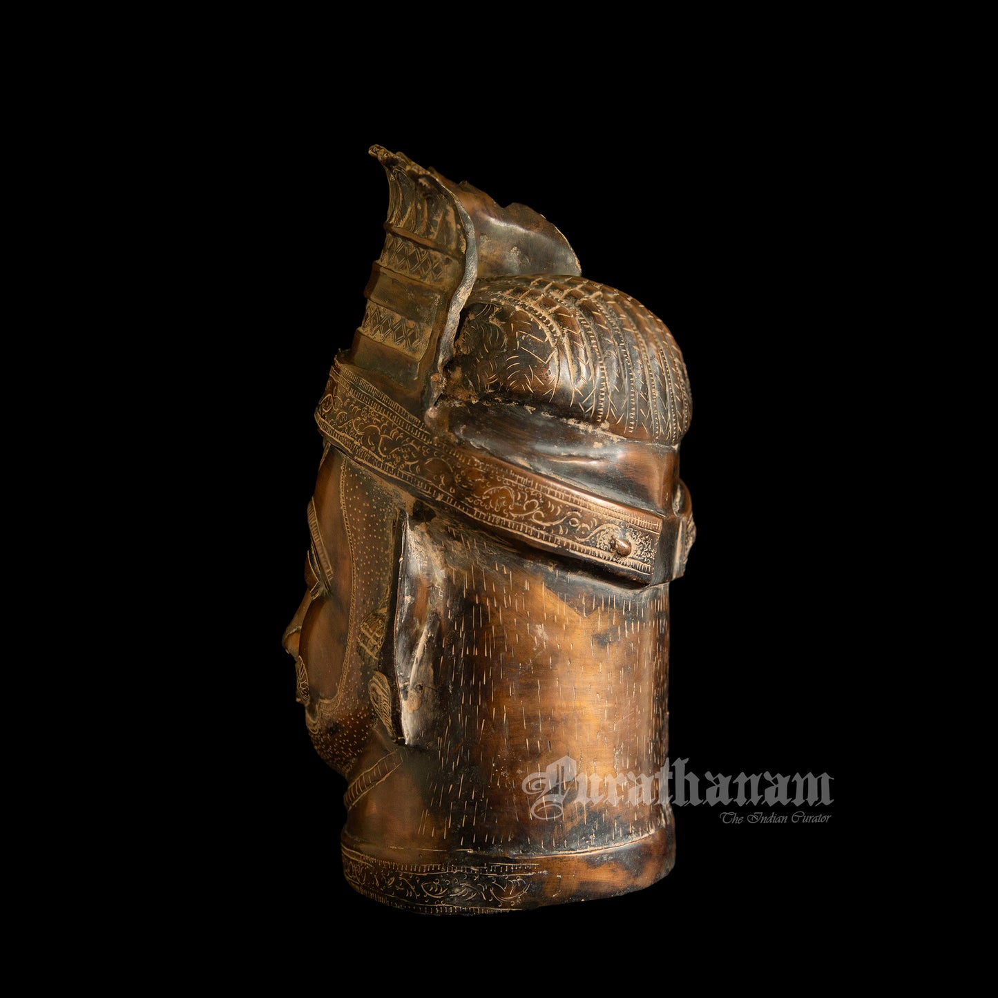 Bhairava Head   - Brass