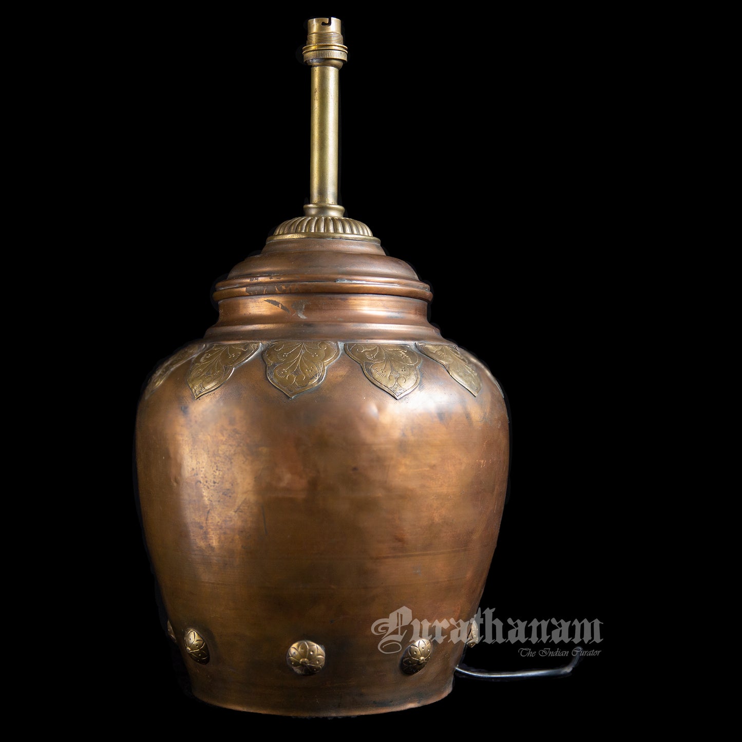 Heritage Copper Lamp (Brass Embellished)