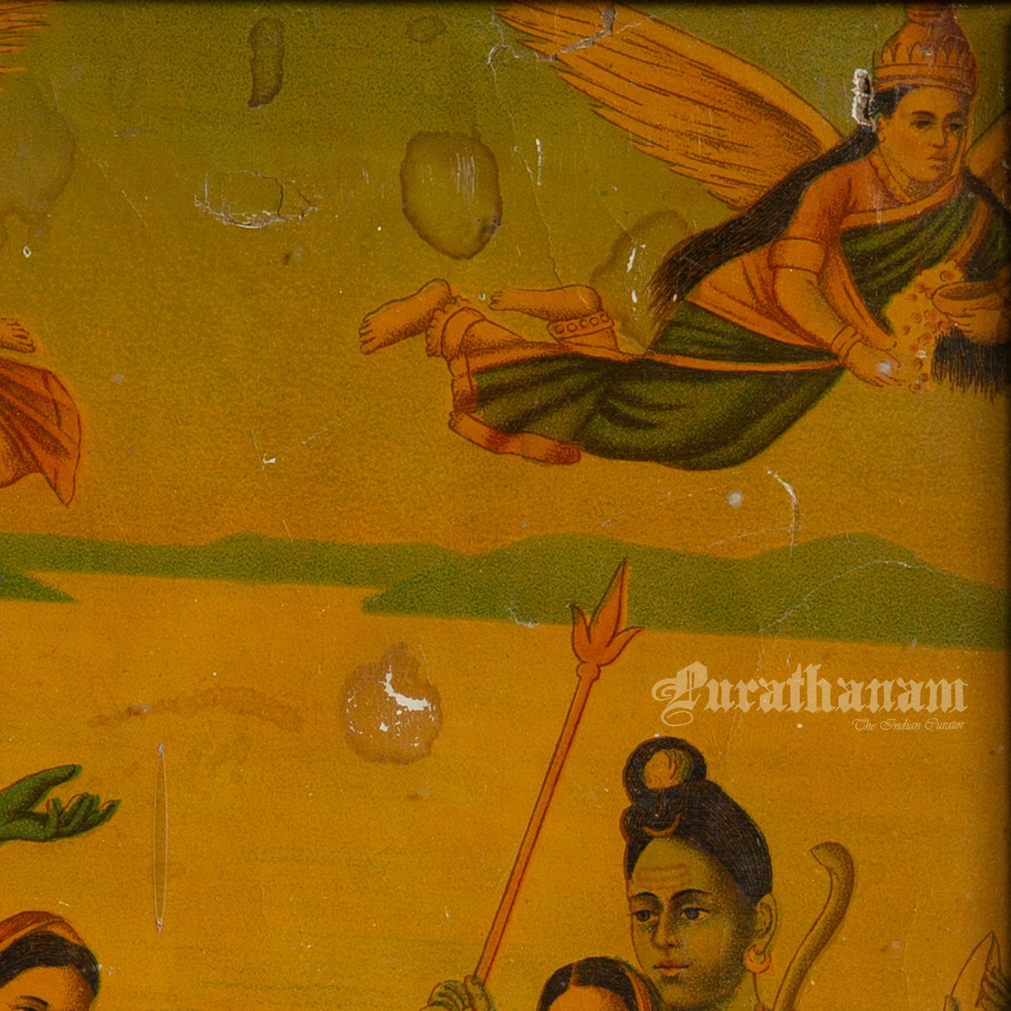 Harihar Bhet - Chromolithograph Print