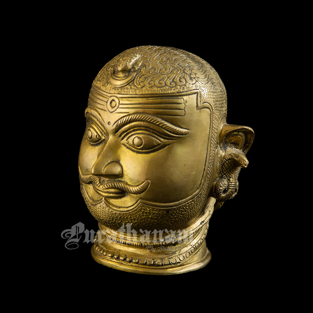 Mukhalingam - Brass sculpture