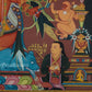 12-Armed Maha Rakta Ganapati - Tibetan thangka Art
