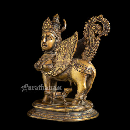 Kamadenu Figurine   - Brass