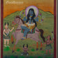 Kaalratri Devi from the Bengal School of art-  Miniature Painting