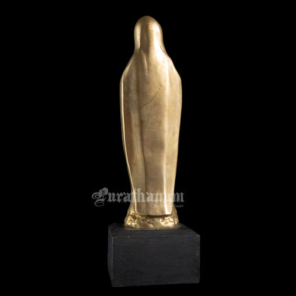 The Virgin Mary - Brass Sculpture