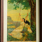 Mohini by Ravi Varma - Oleograph  Print