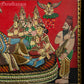 Shesh Shayi Krishna - Tanjore Painting