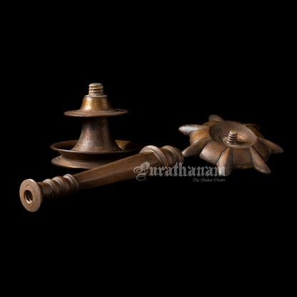 Stupa Lamp - Brass ( Oil Lamps)