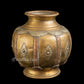 Handmade Brass Pot - Copper Embellished