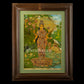 Lakshmi by Ravi Varma - Oleograph Print (Embellished)