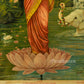 Lakshmi - Oleograph Print (Ravi Varma)