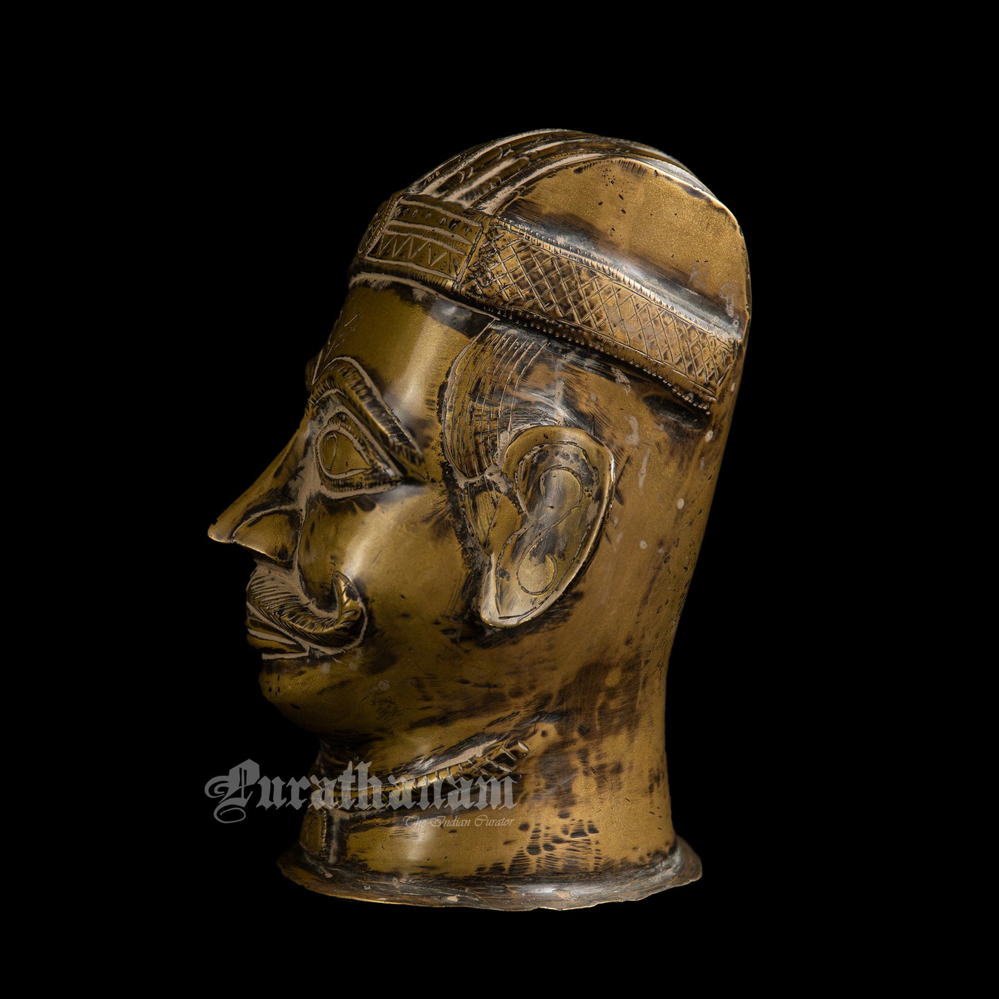 Bhairava Head - Brass