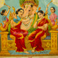 Ganapati - by Ravi Varma (Oleograph Print)