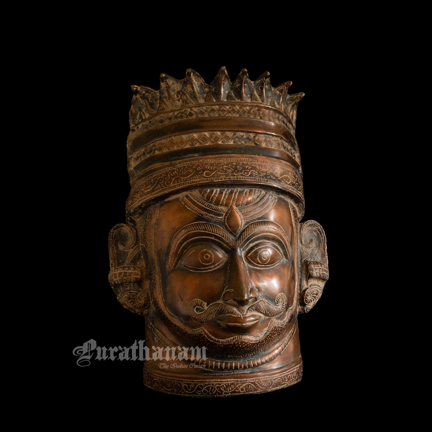 Bhairava Head   - Brass