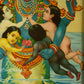 Matsya Avatar by Ravi Varma- Oleograph Print