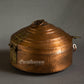 Round Copper Container