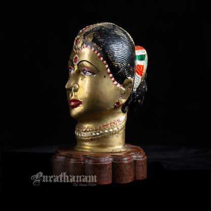 Gauri Head - Brass
