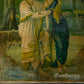 Arjun Subhadra by Ravi Varma - Oleograph Print Embellished