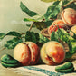 Bowl of Peaches by Francesca Alexander - Chromolithograph Print