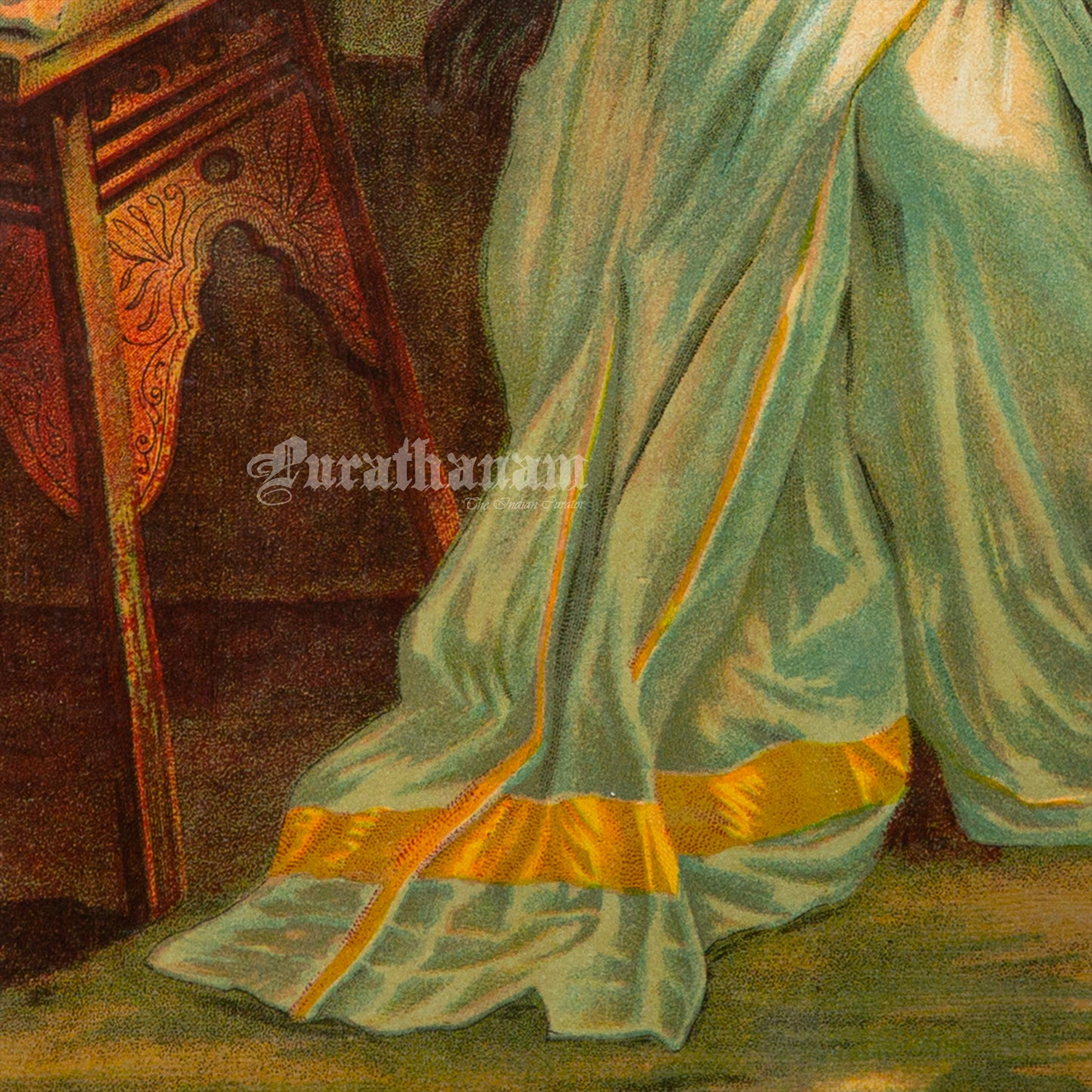 Manorama by Ravi Varma ( Lithograph Print)