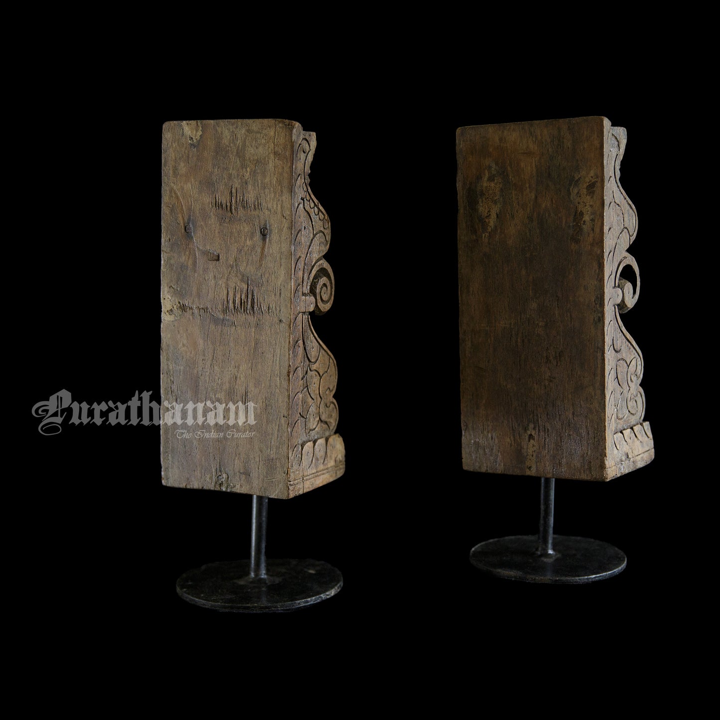 Peacock Bracket Corbels - Pair