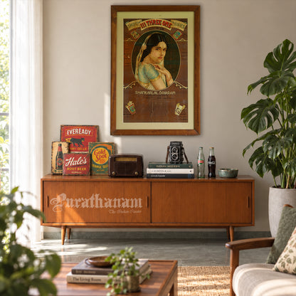 Shankarlala Dayaram  Smoke 111 Three one Ad. poster - Chromolithograph print