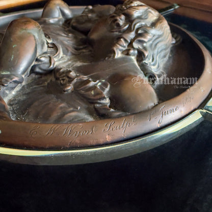 The Calmady Children - Bronze Relief