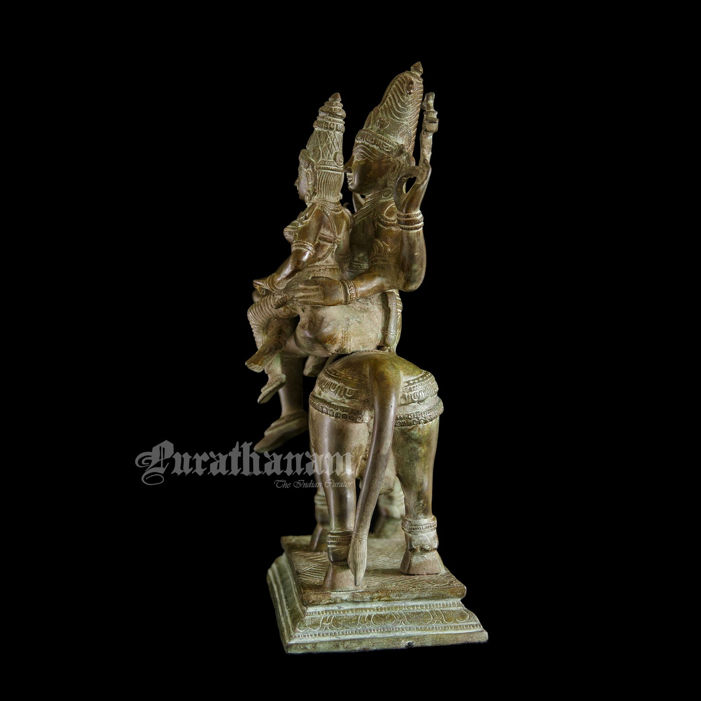 Uma Maheshvar Brass Sculpture
