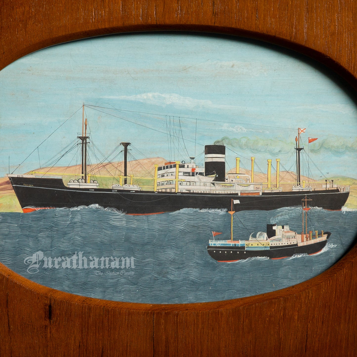 Nuddea IID -Ship-Watercolor Painting