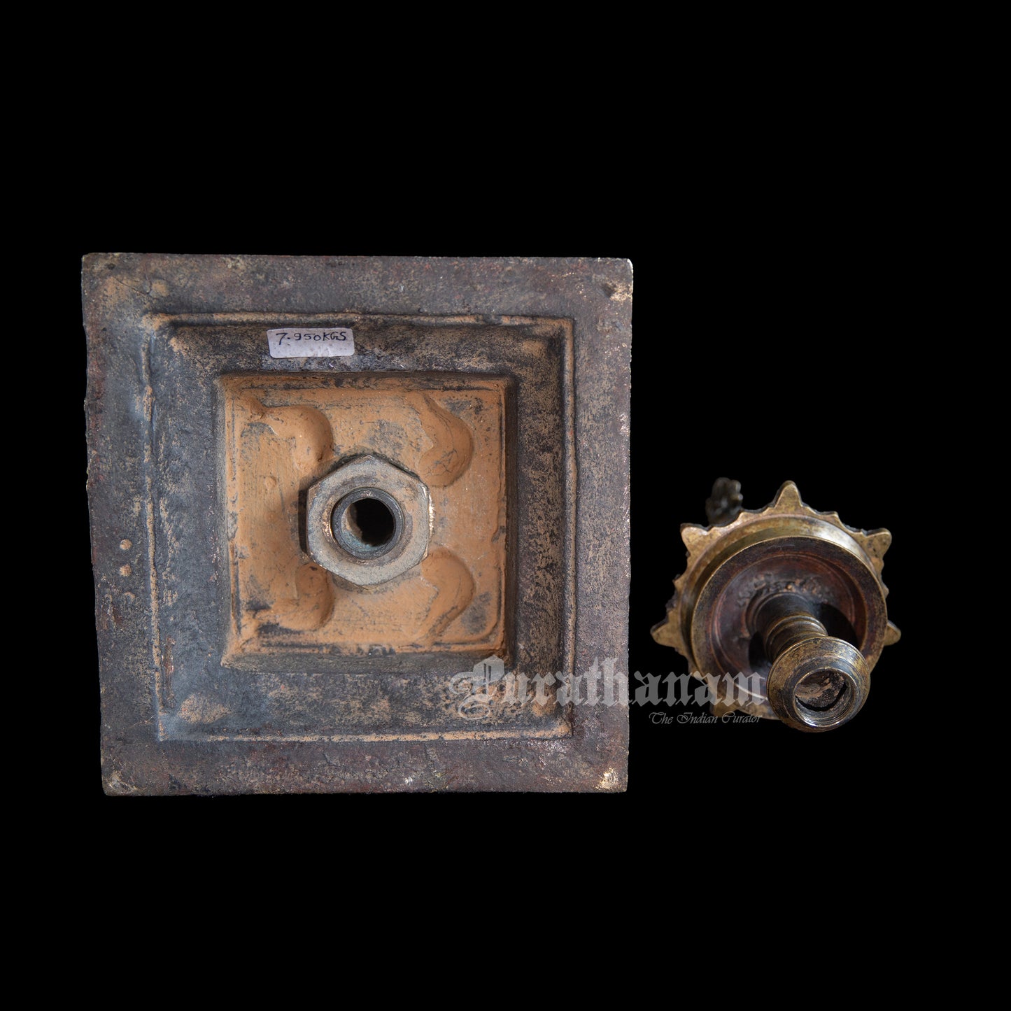 Annapakshi Kuthuvilakku - Brass ( Oil Lamp)
