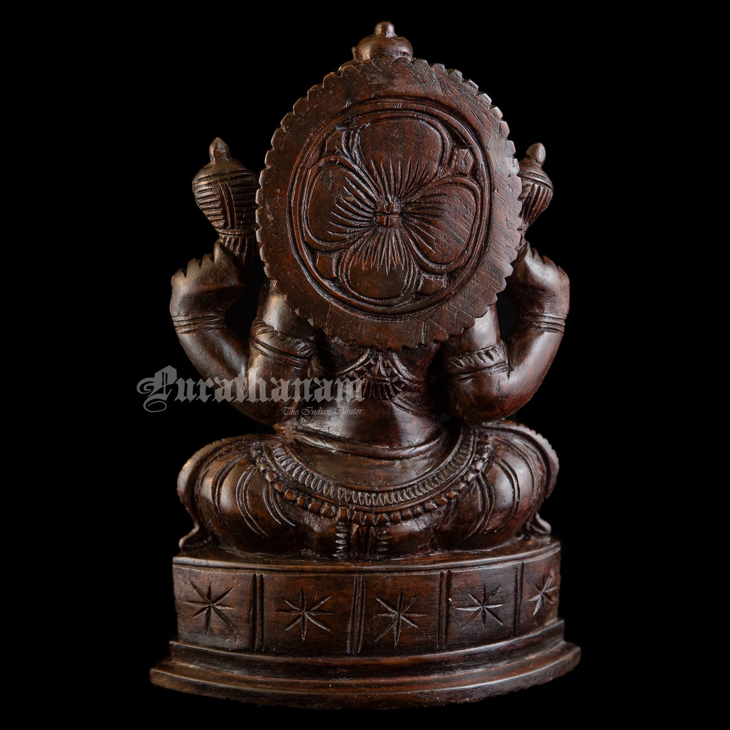 Ganapati - Rose Wood sculpture