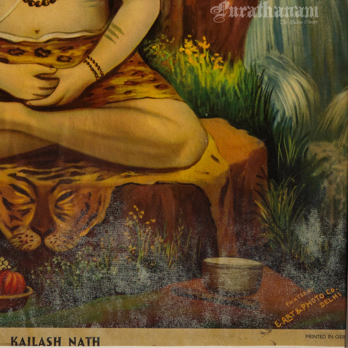 Kailash Nath - Oleograph Print