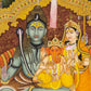 Cosmic Darbar – Miniature Painting