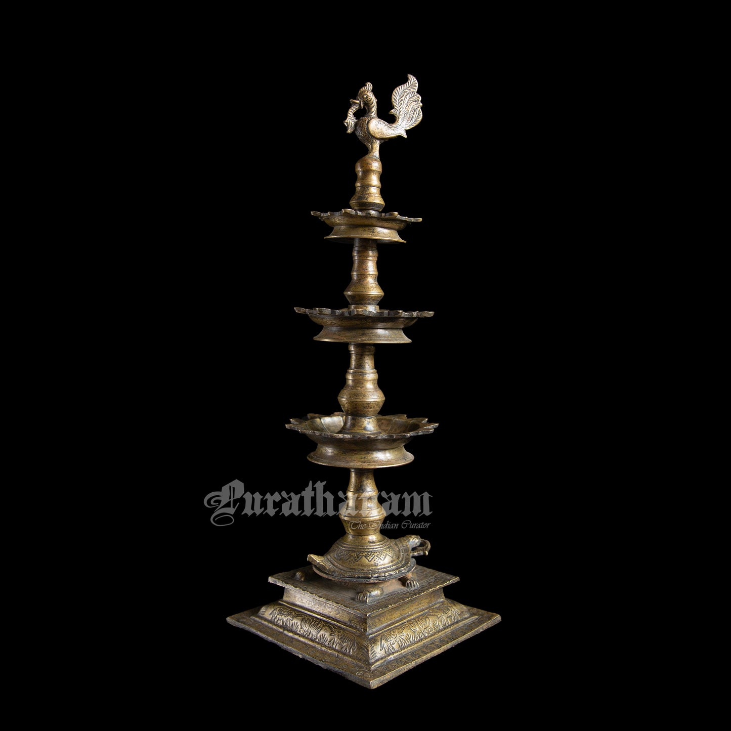 Annapakshi Kuthuvilakku - Brass ( Oil Lamp)