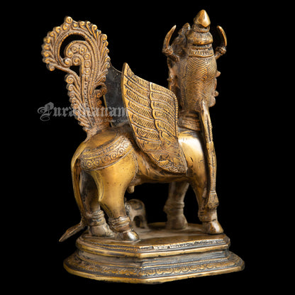 Kamadenu Figurine   - Brass