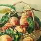 Bowl of Peaches by Francesca Alexander - Chromolithograph Print