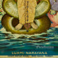 Luxmi Narayana - Lithograph Print (Embellished)